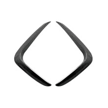Carbon Fiber Abs Front Bumper Splitter Spoiler Fog Light Canard For X3 X4 G01 G02 2018-2021