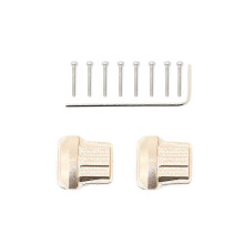 For 1/18 Trx4-m Upgraded Part Trx4m Brass Front And Rear Axle Housing Bridge Cover Brass Counterwei