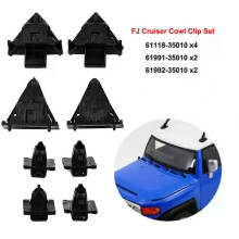 Car Panel Clips Body Retainer Fender Cowl Clip Set FOR TOYOTA FJ Cruiser 2007-14 61118-35010 61991-35010 61992-35010