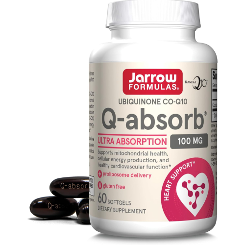 Jarrow Formulas, Q-absorb Co-Q10, 100 mg, 60 Softgels