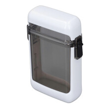 Waterproof Pocket Case Transparent Sealing Multifunctional Waterproof Badge Holder Case White