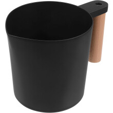 Alumiininen vahan sulatuskuppi 1000 ml puisella kahvalla tee-se-itse-kynttilänvalmistukseen, vahan kaatoon, kynttilän sulatustarvikkeet