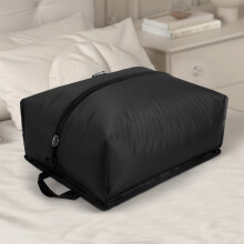 16L One Way Valve Vacuum Compression Bag Waterproof Airtight Zipper Closure Travel Vacuum Bag With Visible Window for Frequent Traveler Camper
