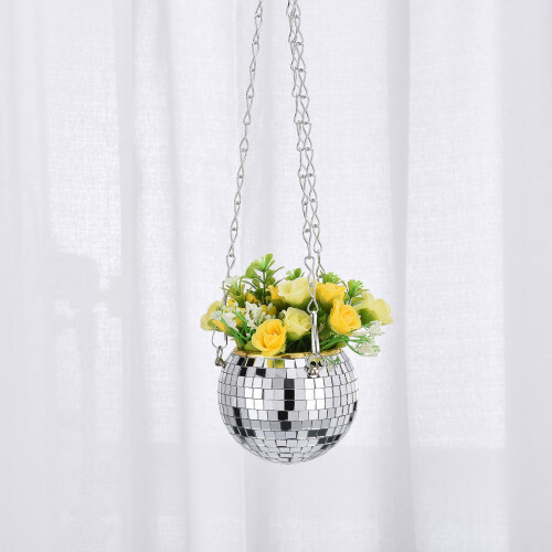 Large Capacity Plastic Disco Planter 1
