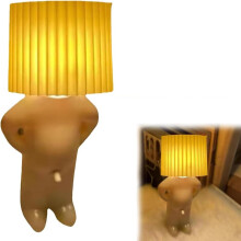 Lampe de chevet pour enfant, idéale pour un petit garçon timide. Veilleuse créative pour chambre et bureau.