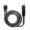 MIDI to USB Cable Wire Plug Controller Adapter 2Meter Long for Computer Piano for Editing Recording 1