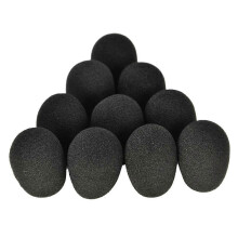 Thick Handheld Stage Microphones Windscreen Foam for Razer BlackShark Mics Environmentally Friendly Sponge