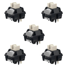 5PCS Linear Switches TTC Hey 5pins 58g Bottom Force Gold Platedf Spring Pre-Lube Customized Switch Mechanical