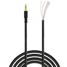 Headphone Cable 3.5mm Male Plug Jack Connector Audio Cord Line for Hyper X Cloud II Core Pro Cloudx -Stinger Revolver S