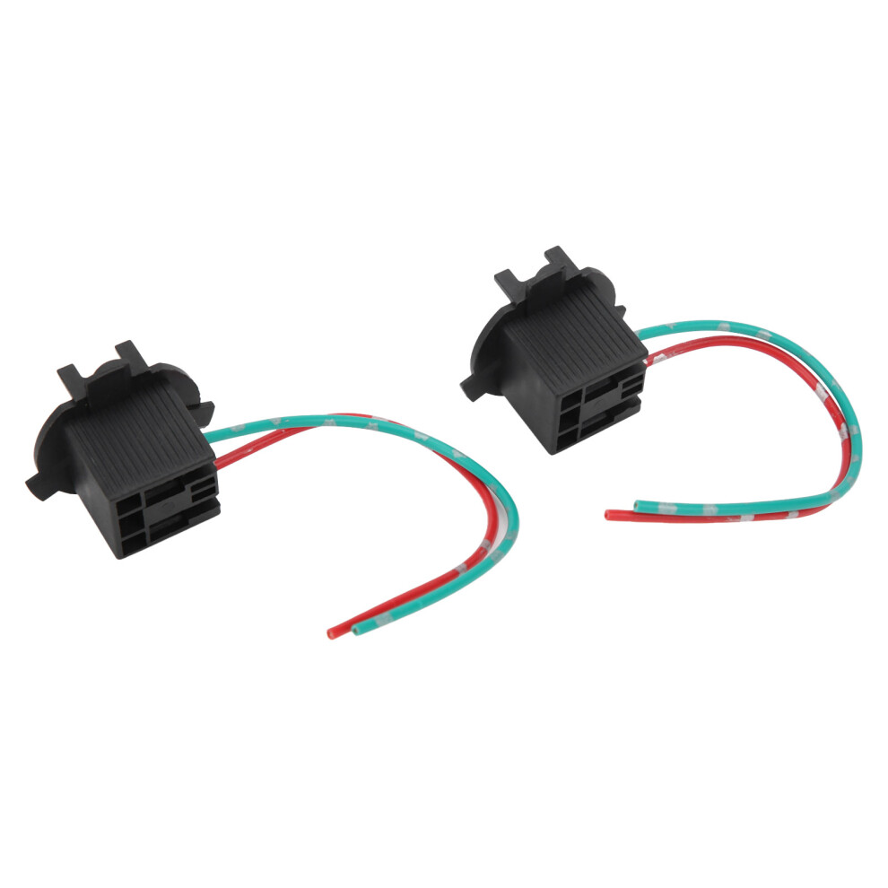 2X H7 Bulb Socket For Hyundai Santa Fe 7790334514641