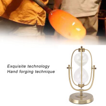 Exquisite Hand Forged Hourglass Decor