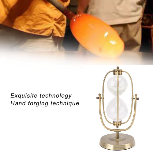 Exquisite Hand Forged Hourglass Decor
