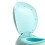 Green Kids' Potty Seat, Cute Plane Design 1