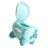 Green Kids' Potty Seat, Cute Plane Design 8