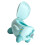 Green Kids' Potty Seat, Cute Plane Design 2