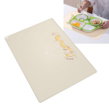 Large Print Silicone Mat for Toddlers