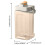 Plertrvy drink dispenser clear plastic 1 gallon 2