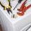 Wasmachineslangaansluitadapter ABS TPR1-verpakking 4