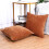 Set van 2 sierkussenhoezen van chenille – 45,7 x 45,7 cm 2