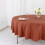 Runde Polyester-Tischdecke (90 Zoll Durchmesser) 2