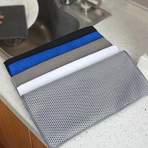 Chiffons à vaisselle en microfibre 30 x 30 cm (lot de 5) 1