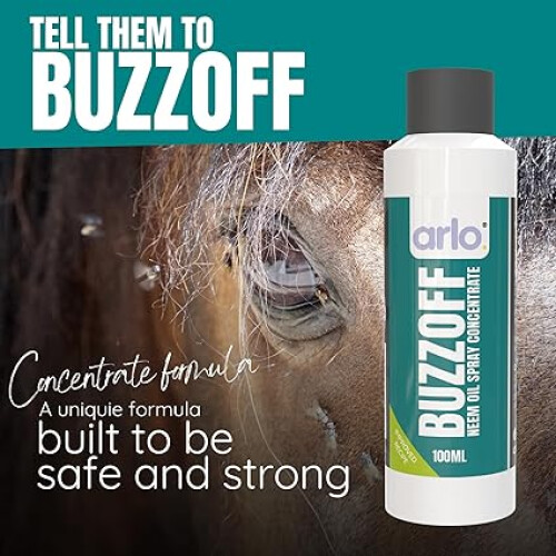 BUZZOFF Fly Spray Neem Oil Concentrate Makes 1L 1