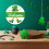 St. Patricks dag dørophæng med kløvermotiv 4