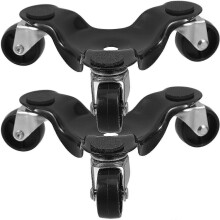 2PCS 3-Wheel Furniture Moving Dolly Triangle Mover Lifting Tool for Heavy Items