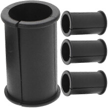 4 Pcs Microphone Shock Mount Rubber Sleeve Washer Mic Replacement Accessories