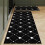 Kitchen Rug Set Black Cushioned Non-Slip 2 Pc 6