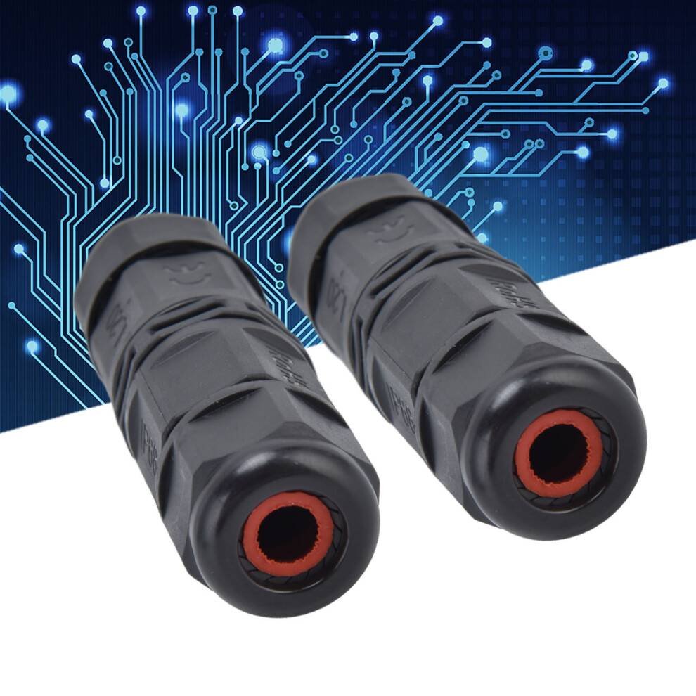 2Pcs Waterproof Wire Connectors 16A 250V
