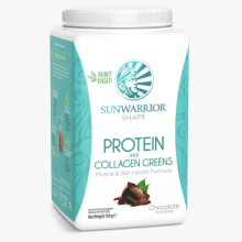 Sunwarrior Shape Plant Protein & Greens, Chocolate - 750g