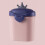 Double Layer Baby Milk Storage Box 800ml Purple 1