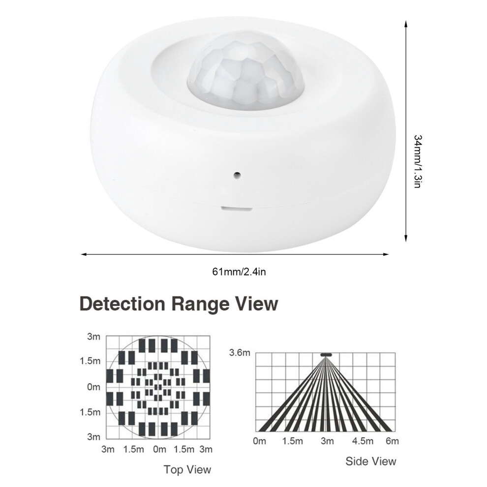 Wifi Pir Motion Alarm 360 Ceiling Mount 7806371659921