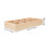 Beige Wooden Succulent Planter Holder Box with Multi-Grid Compartments for Desk 2