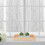 Beige Wooden Succulent Planter Holder Box with Multi-Grid Compartments for Desk 5