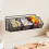 Ginger and Garlic Storage Box Wall-Mounted Black Iron Basket 5