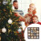 Painted Plastic Christmas Ball Set – 44 pcs, Grey 3