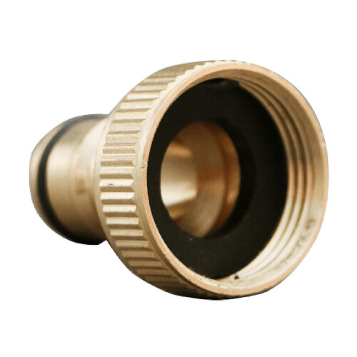 3/4" Brass Quick Connector 4-Pack for Garden Lawn Irrigation System Watering Accessory 2