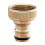 3/4" Brass Quick Connector 4-Pack for Garden Lawn Irrigation System Watering Accessory 4