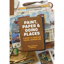 Paint Paper Going Places by Merel Djamila Hoekstra Paperback Book