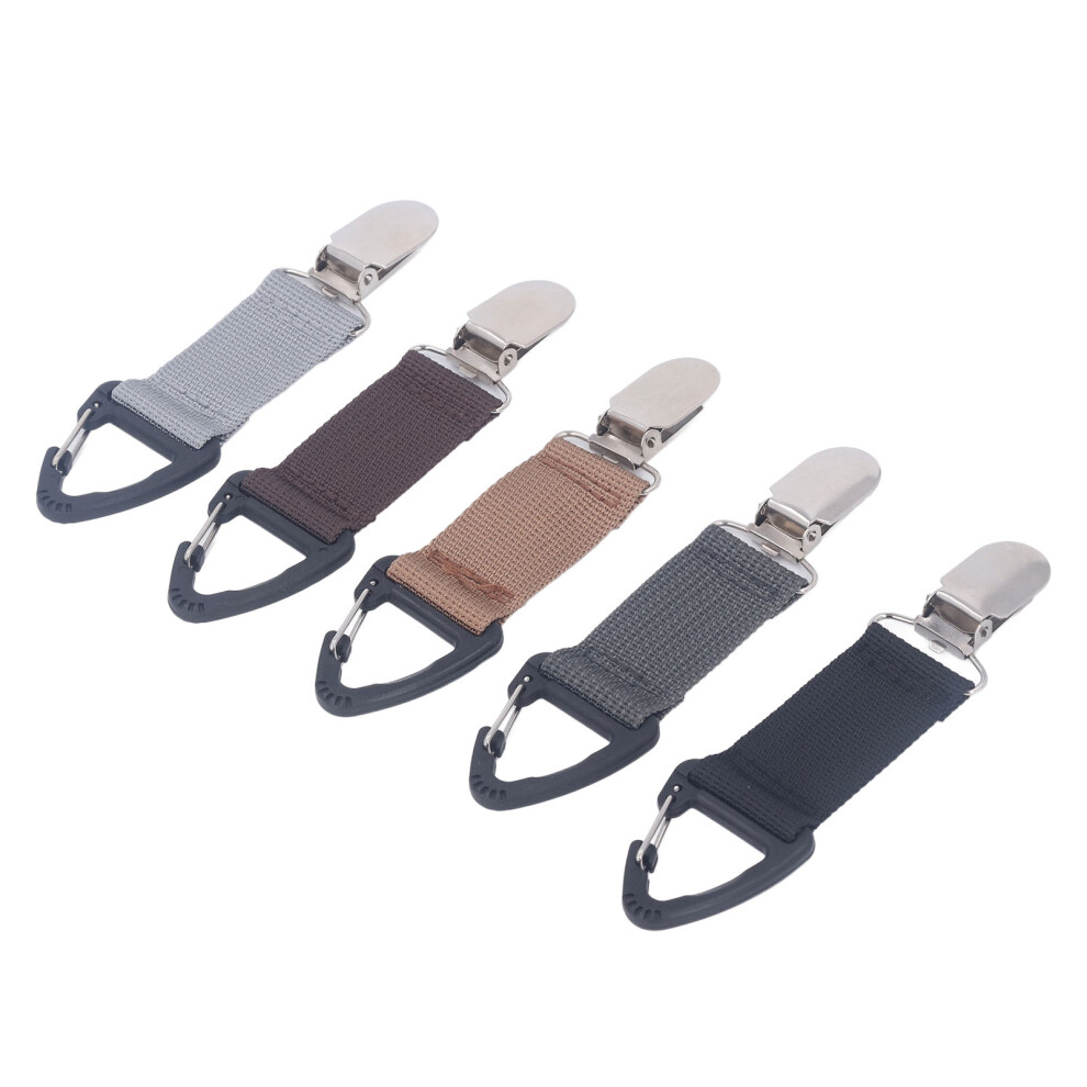5-Colour Hat Clip for Travel Gear