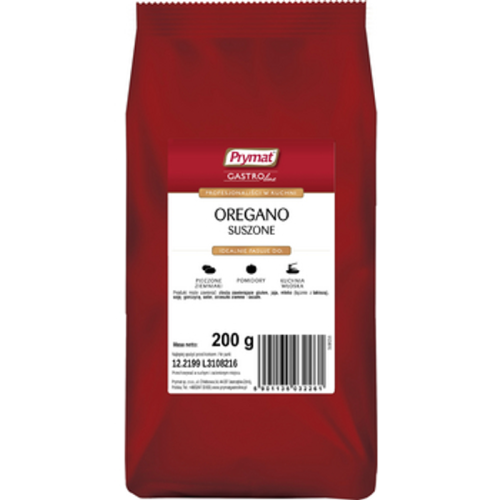 Oregano suszone 200g Prymat GastroLine