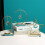 Crystal Ball Abstract Decorative Ornament Gold Iron Moon 4