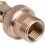 Adjustable Brass Fountain Nozzle with Multiple Spray Patterns for Garden Pond Pool 1/2" 3/4" 3