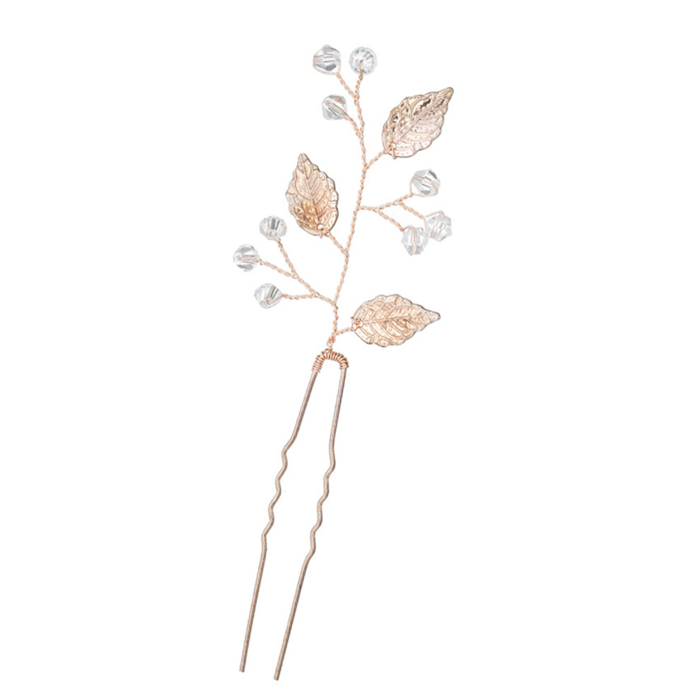 Reach-Tools (Hs-J5906) Rhinestone Leaf Hair Pins For Updos