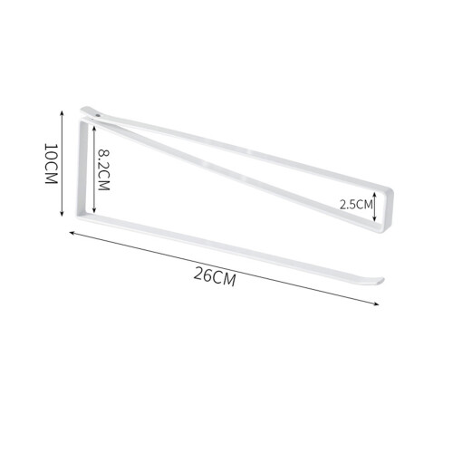 Paper Hanger Rack Paper Towel Holder,Kitchen Cabinet Steel Roll Paper Holder Paper Towel ...