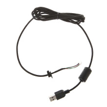 Computer Mouse Replacement Accessories Durable Wear Resistant Black Nylon Braided Line USB Cable for G9 G9X