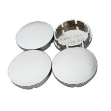 4 Pcs/Set Black/Silver 56mm ABS Caps Car Universal Car Wheel Center Cap for Rim