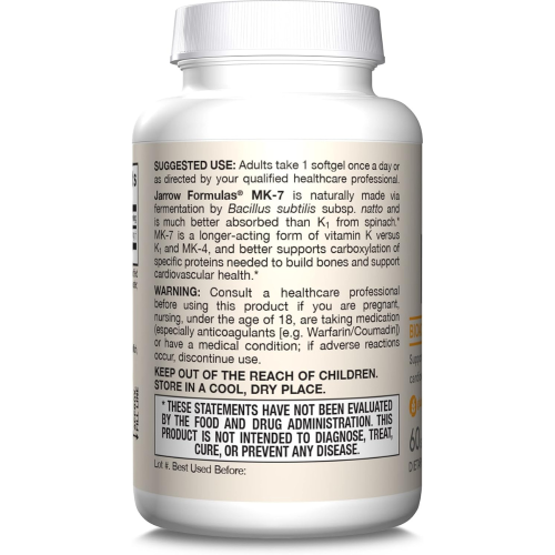 Jarrow Formulas, MK-7, 90 mcg, 90 Softgels 2